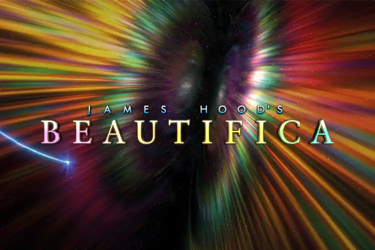 Beautifica logo over starburst image