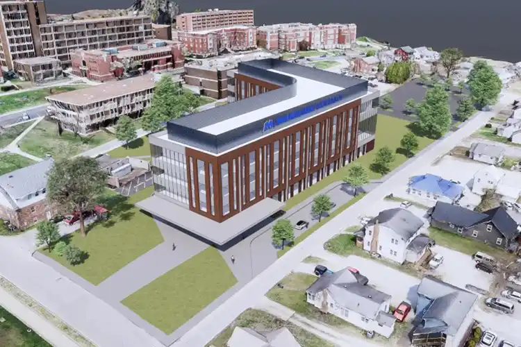 Architect's rendering of Science & Engineering Building