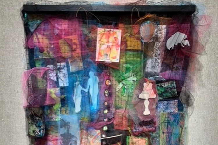 A piece of artwork form the faculty show