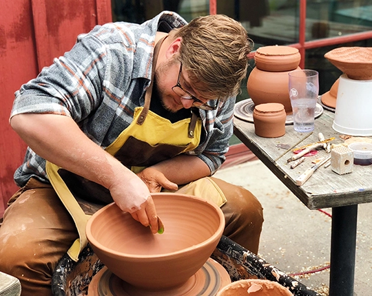 State-of-the-art spaces: Colorado State Pottery Studio, Admissions
