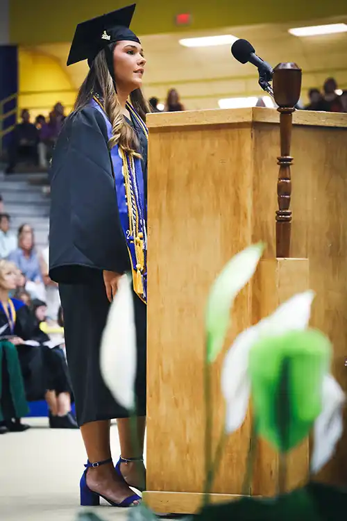 Commencement Speaker Hannah Curreri