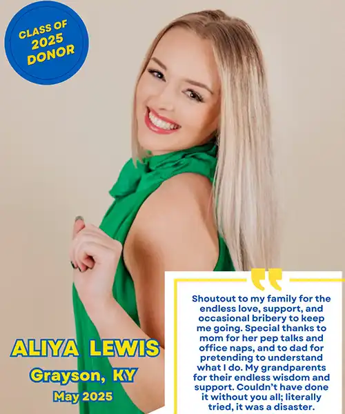 Aliya Lewis Donor Picture