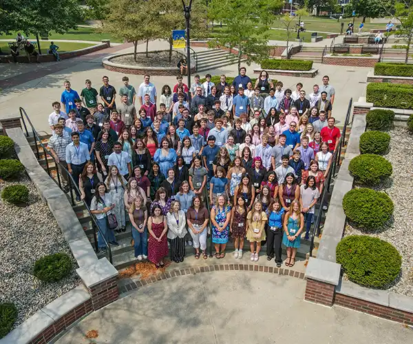 Group picture of newest members of the Craft Academy at Morehead State.