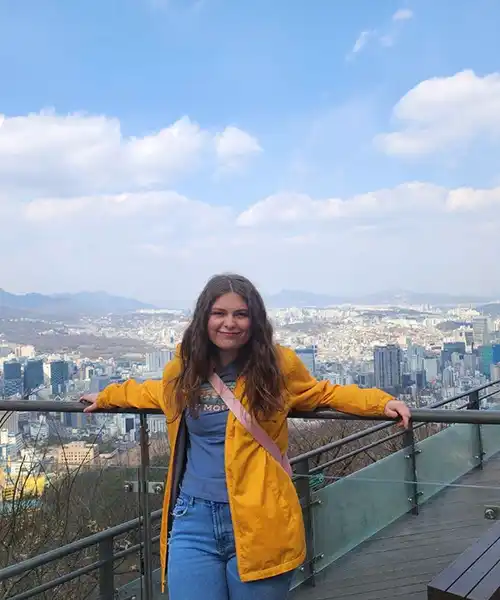 Rose Fryman on her study abroad trip to South Korea.