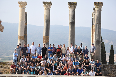 cadets at the ruins of Volubilis