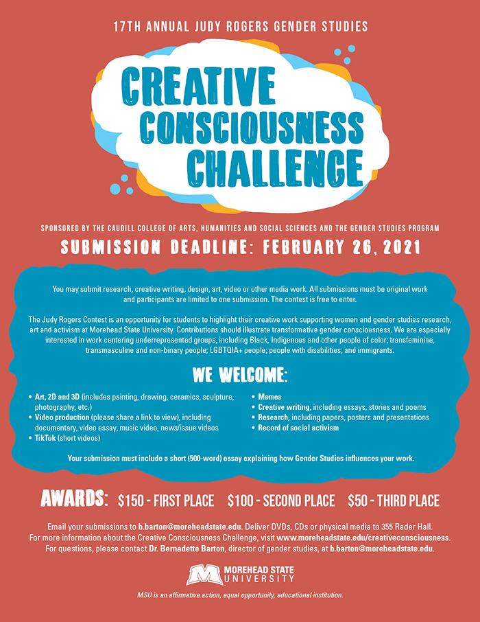 Creative Consciousness Challenge poster