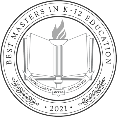 Best Masters in K-12 Education Badge