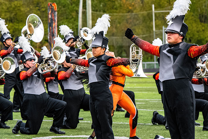 Bourbon County High School Band Picture