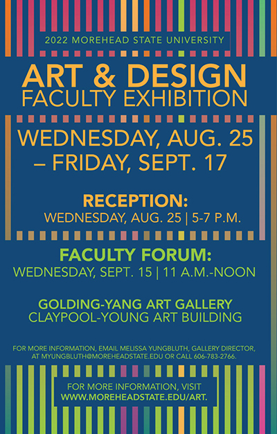 2021 Faculty exhibit poster