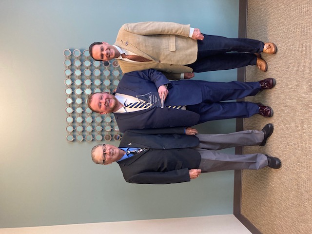Regent Wayne Martin Sanford Superintendent of the Year Picture
